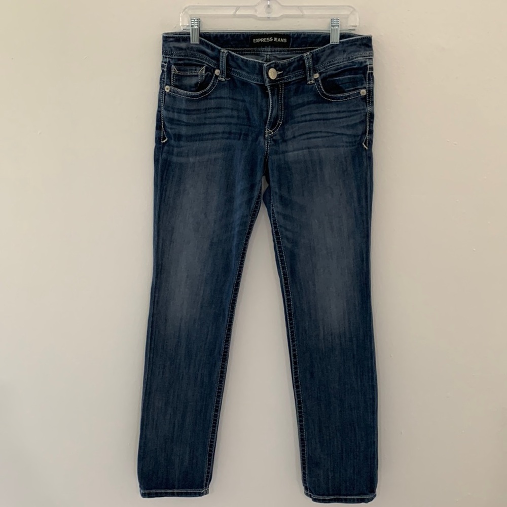 Express Women’s Stella Skinny Low Rise Jeans 8R